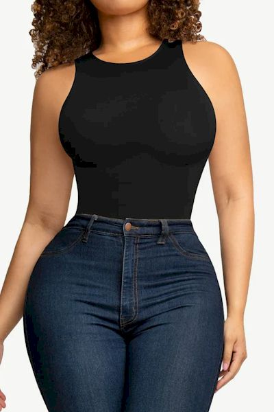 Eco-Friendly Seamless Thong Shaping Bodysuit: Show Off Your Curves with Confidence