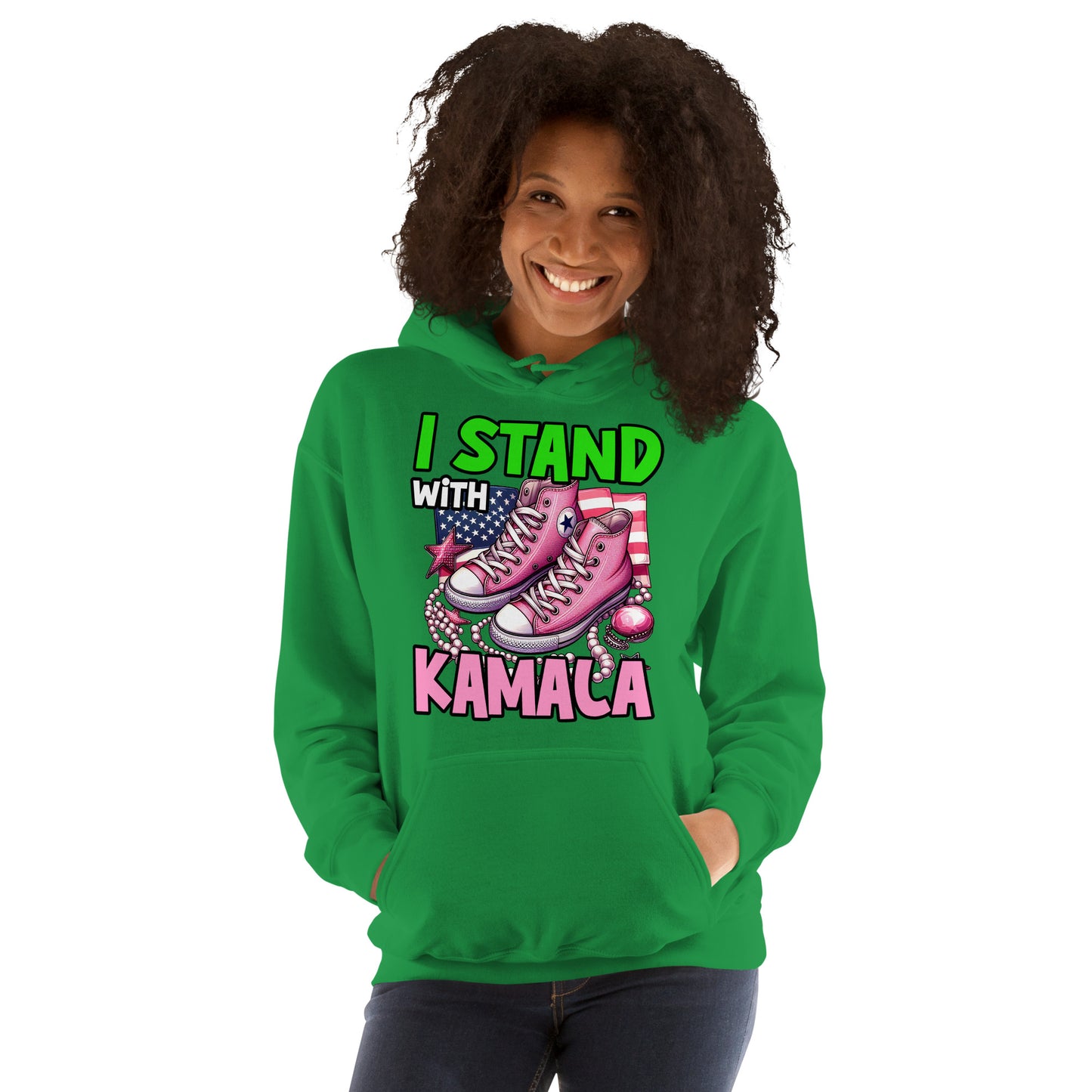 I Stand with Kamala Unisex Hoodie