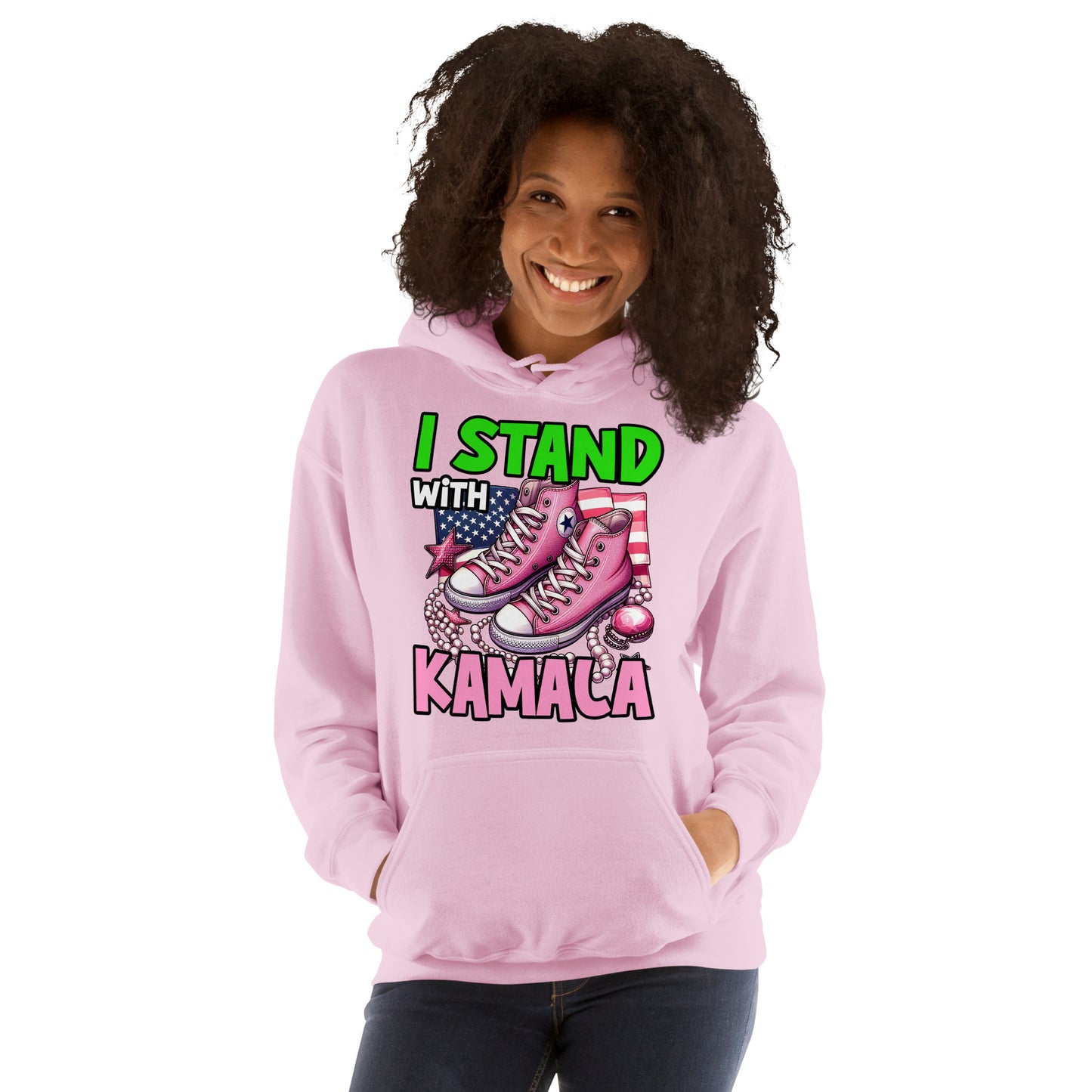 I Stand with Kamala Unisex Hoodie