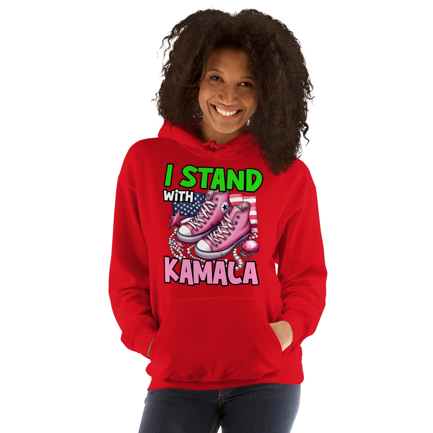 I Stand with Kamala Unisex Hoodie