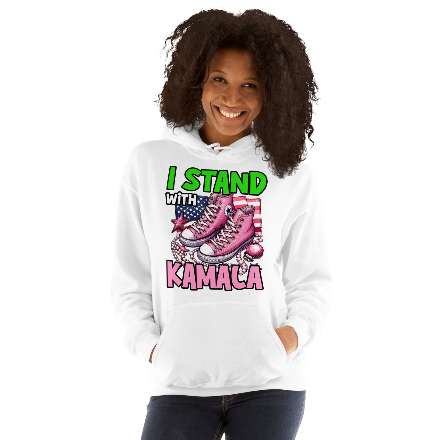 I Stand with Kamala Unisex Hoodie