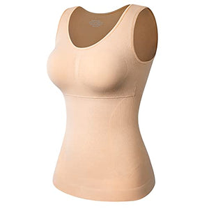 Seamless Shapewear Bodysuit for Women Tummy Control Butt Lifting Body Shaper Smooth Invisible Slimming Underwear with Pads