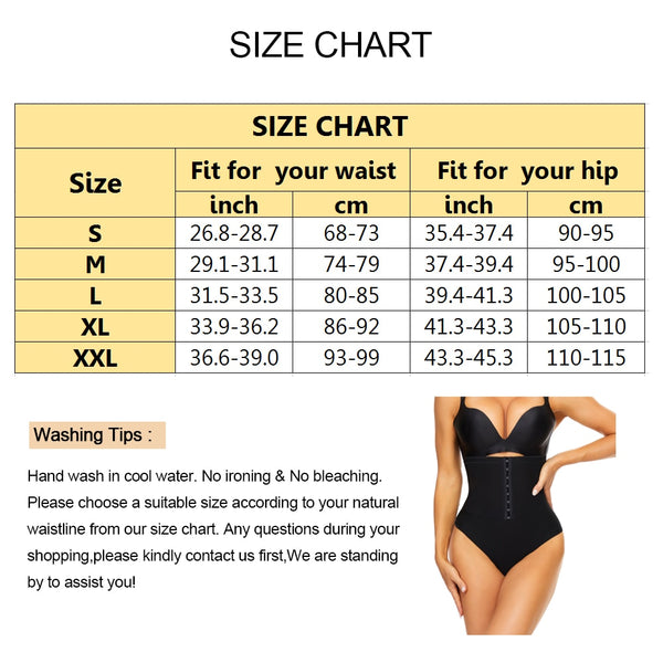 Shapewear Thong Tummy Control Panties