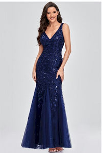 It's My Party Sleeveless Mesh Luxurious Formal Evening  Dress    Sizes S to 2XL