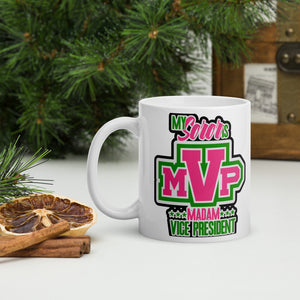 My VP White glossy mug